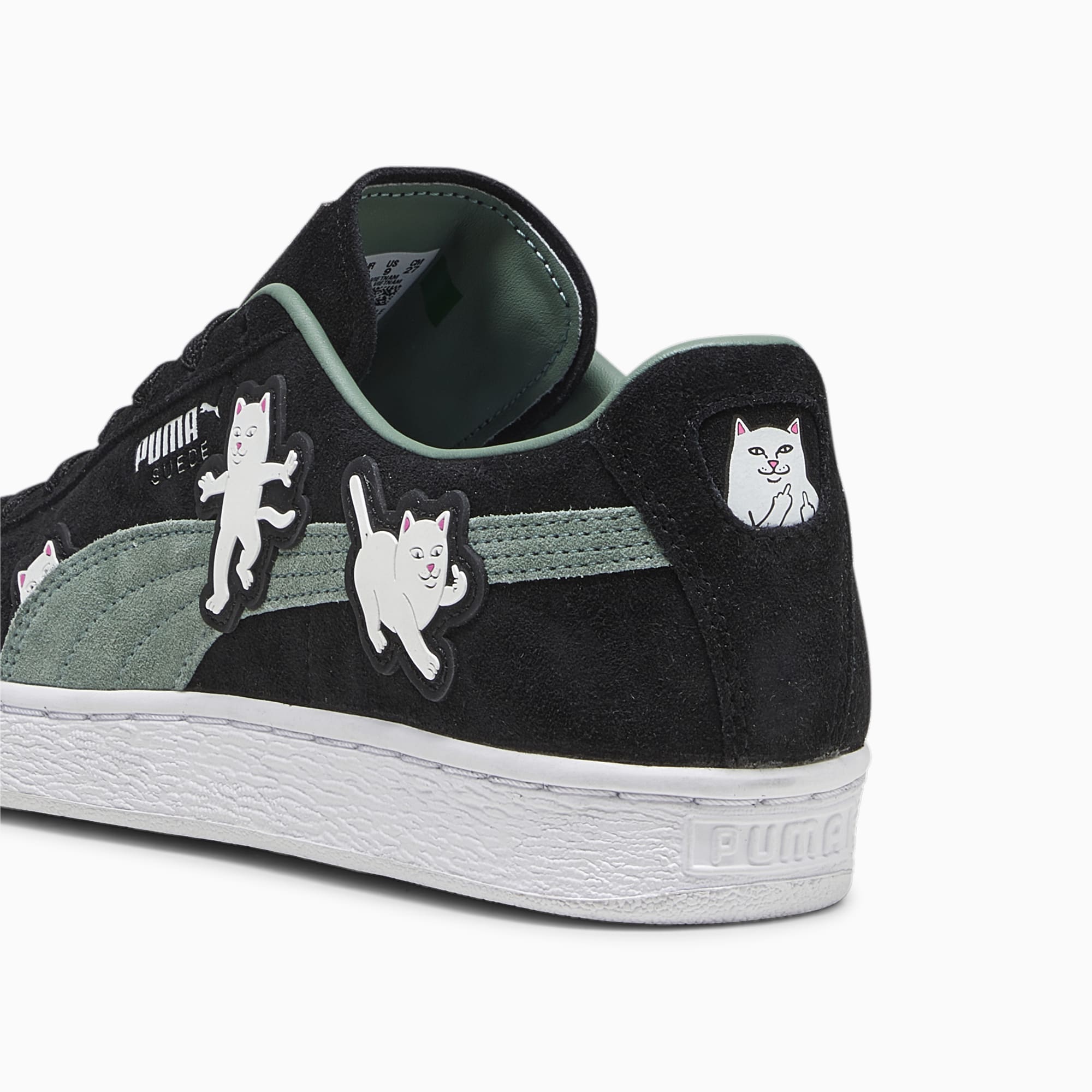 PUMA Suede Black RIPNDIP Sneakers 393872_01 4