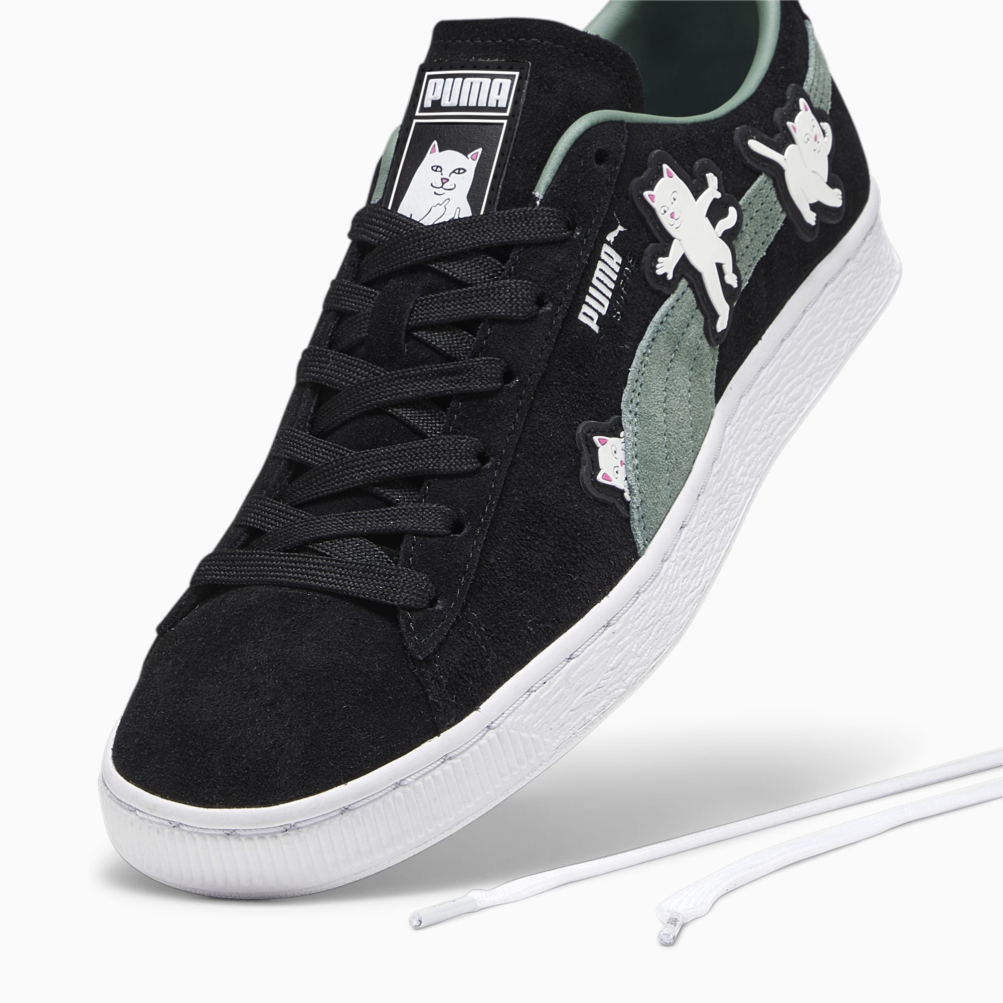 PUMA Suede Black RIPNDIP Sneakers 393872_01 2