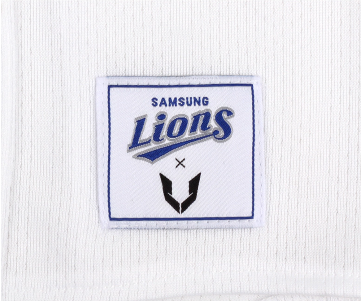 Samsung Lions 2024 Replica Baseball Jersey Home White 4