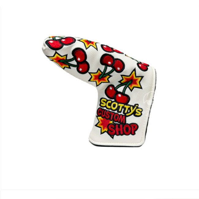 Scotty Cameron Putter Cover - 2014 Cherry Bomb White 2