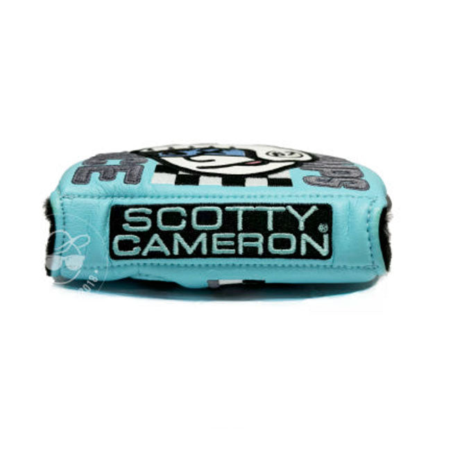 Scotty Cameron Putter Cover Round Mallet Johnny Racer Champions Tiffany Blue 3