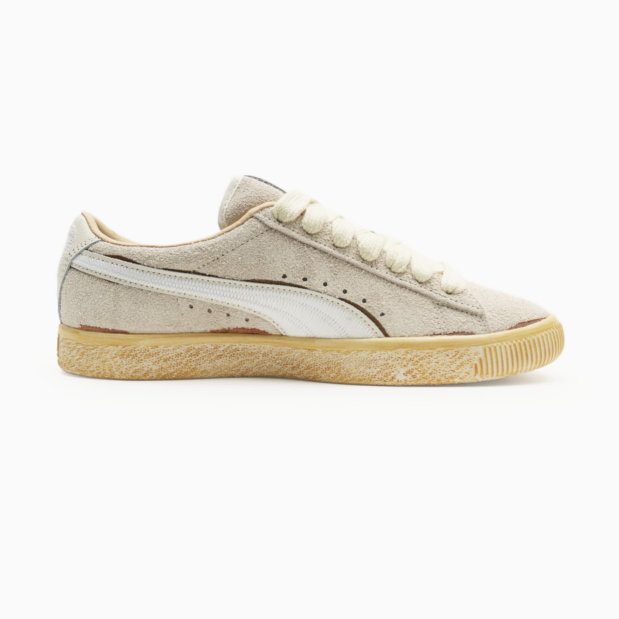 PUMA Suede VTG LMC Sneakers 394817_02 Frosted Ivory-Frosted Ivory-PUMA Black