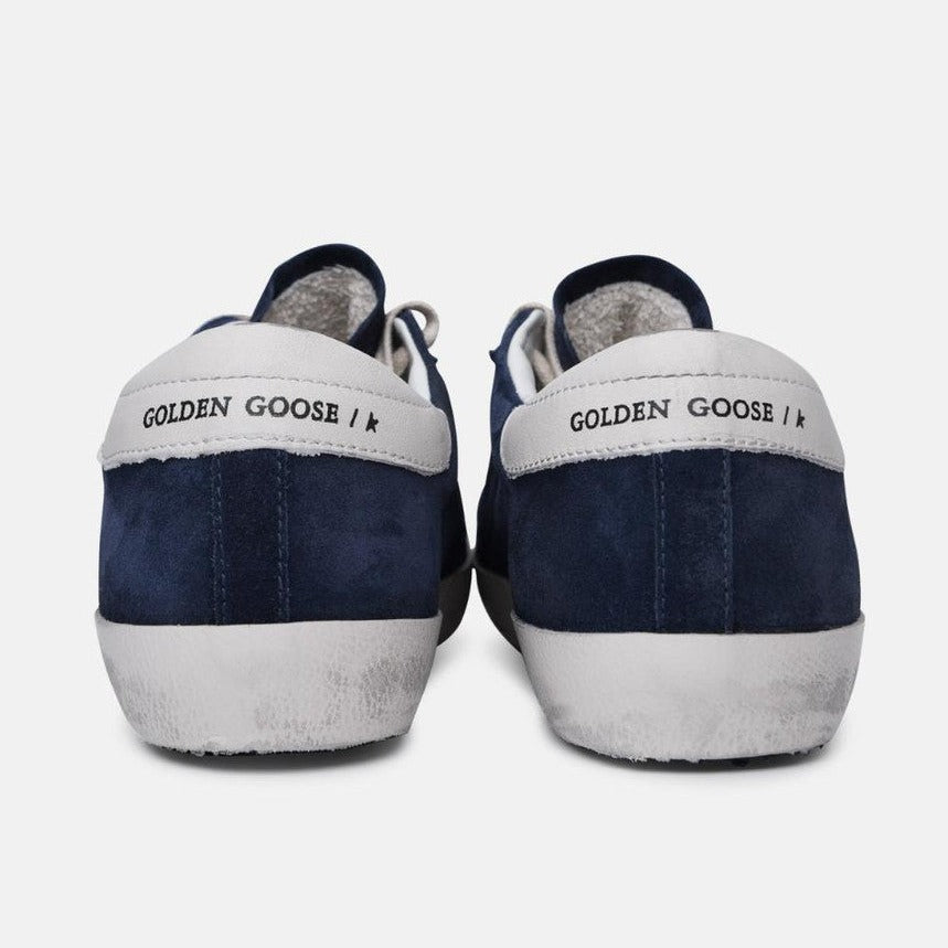 Golden Goose Men's Superstar Sneakers Navy GMF00101 F005529 50669 3