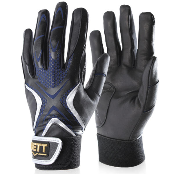 ZETT Batting Gloves (Black)