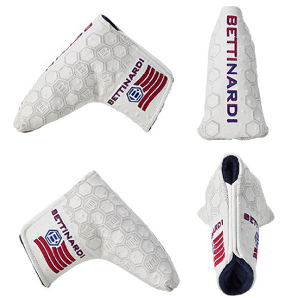 Bettinardi Golf Headcover Set White 4