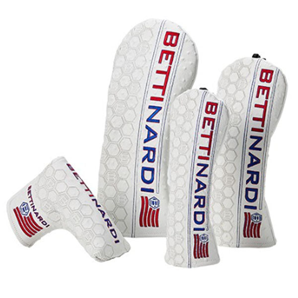 Bettinardi Golf Headcover Set White