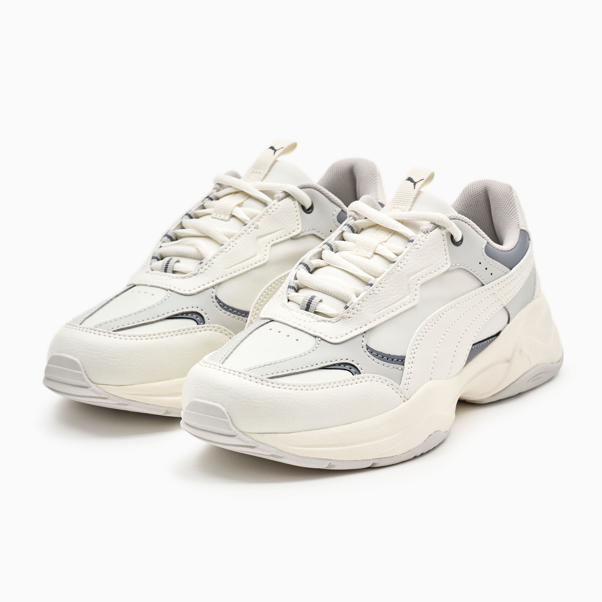 PUMA Cilia Pairy Sneakers 394010_02 Cool Light Gray-Vapor Gray 2