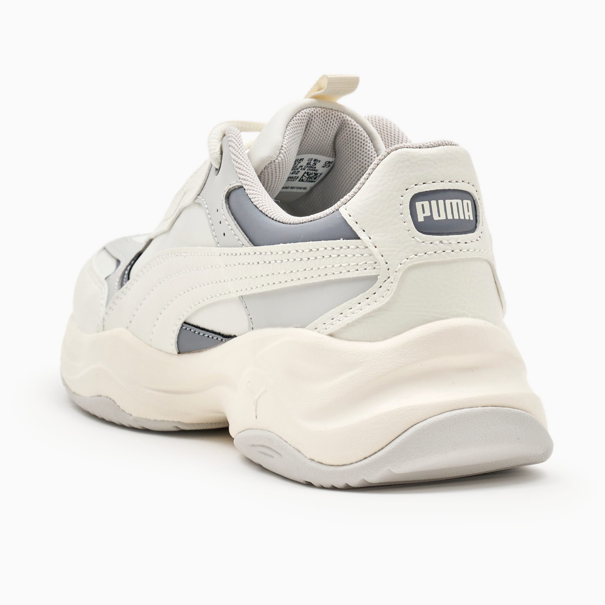 PUMA Cilia Pairy Sneakers 394010_02 Cool Light Gray-Vapor Gray 3