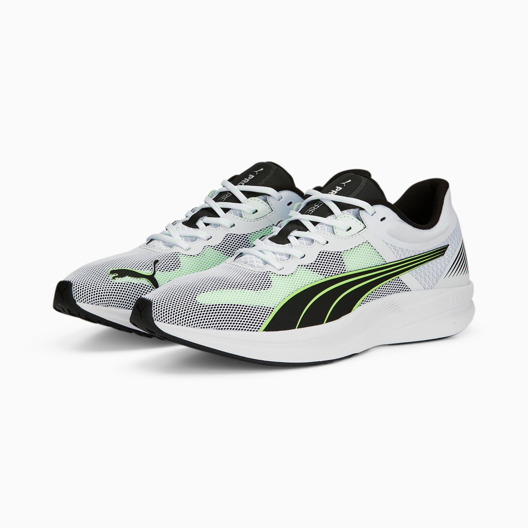 PUMA Redeem Profoam Sneakers 394270_04 PUMA White-PUMA Black-Fizzy Lime 2