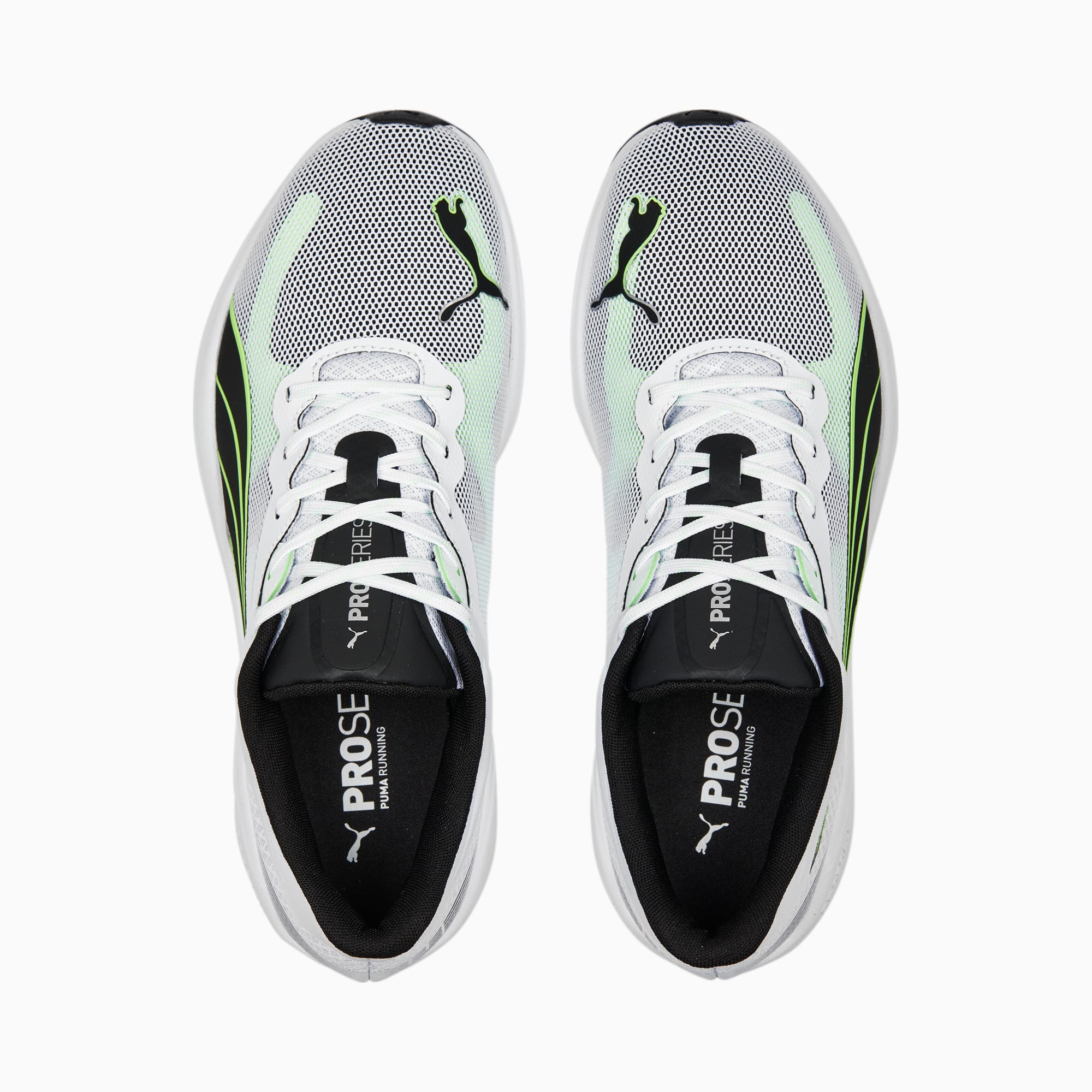 PUMA Redeem Profoam Sneakers 394270_04 PUMA White-PUMA Black-Fizzy Lime 5