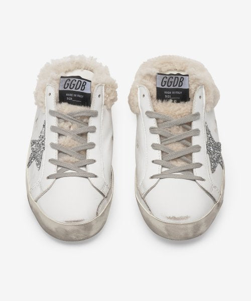 Golden Goose Superstar Shearling Lace-up Women's Sneakers 3