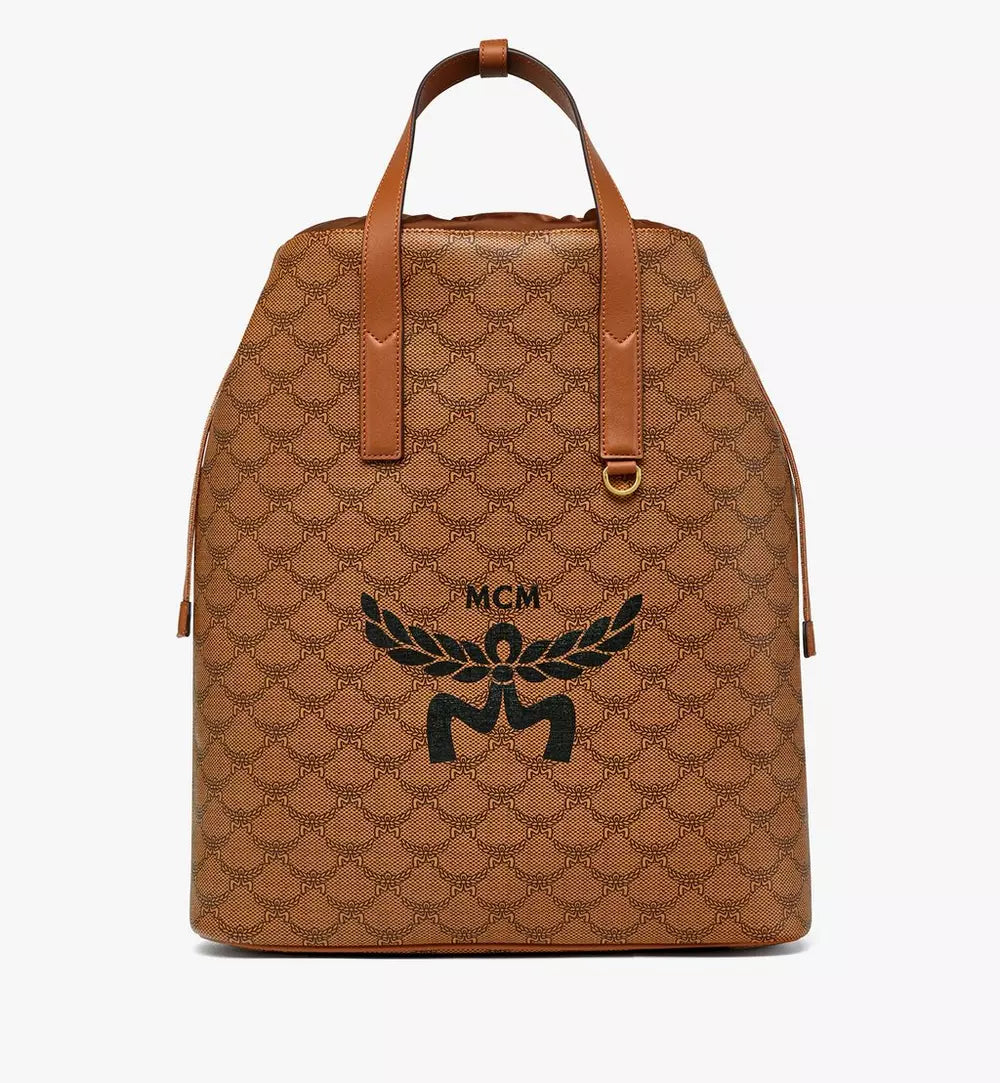 MCM HIMMEL DRAWSTRING BACKPACK IN LAURETOS