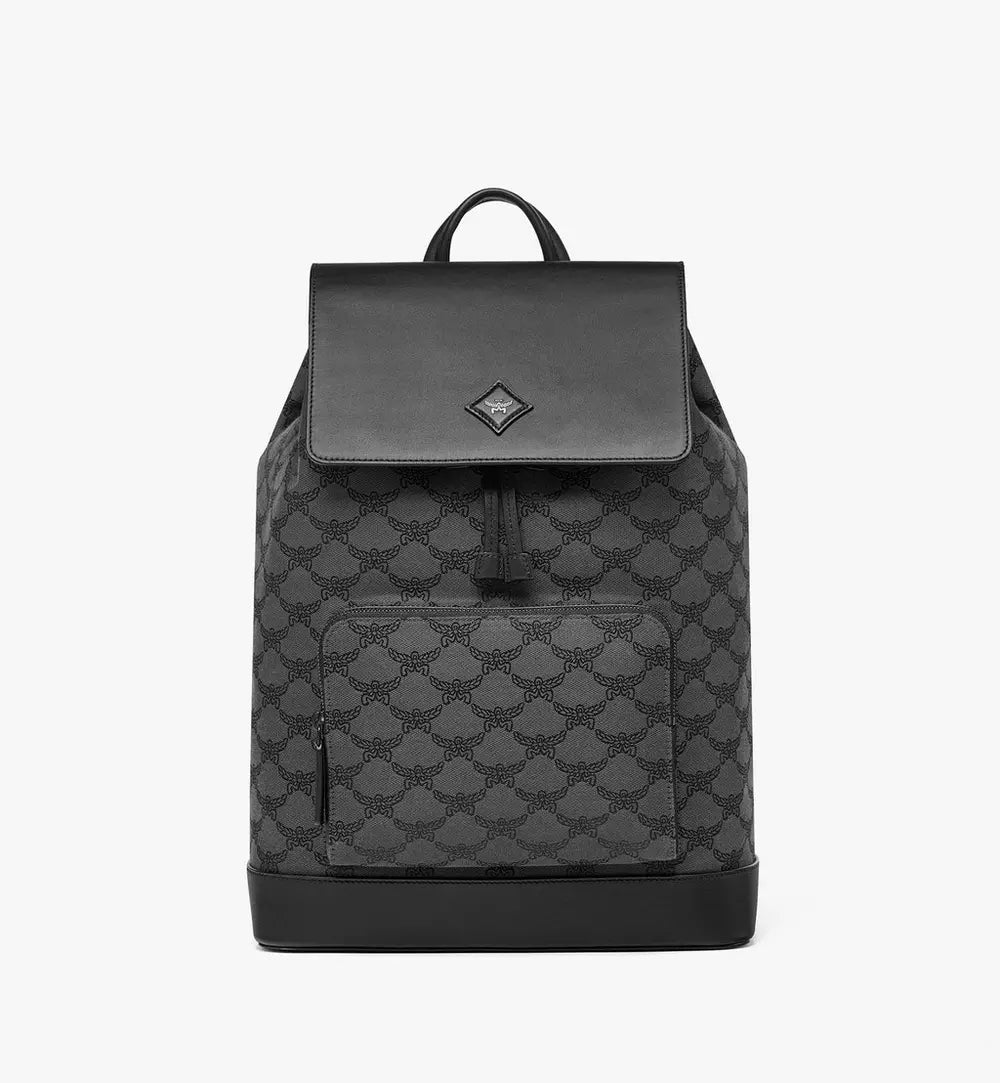 MCM HIMMEL DRAWSTRING BACKPACK IN LAURETOS JACQUARD