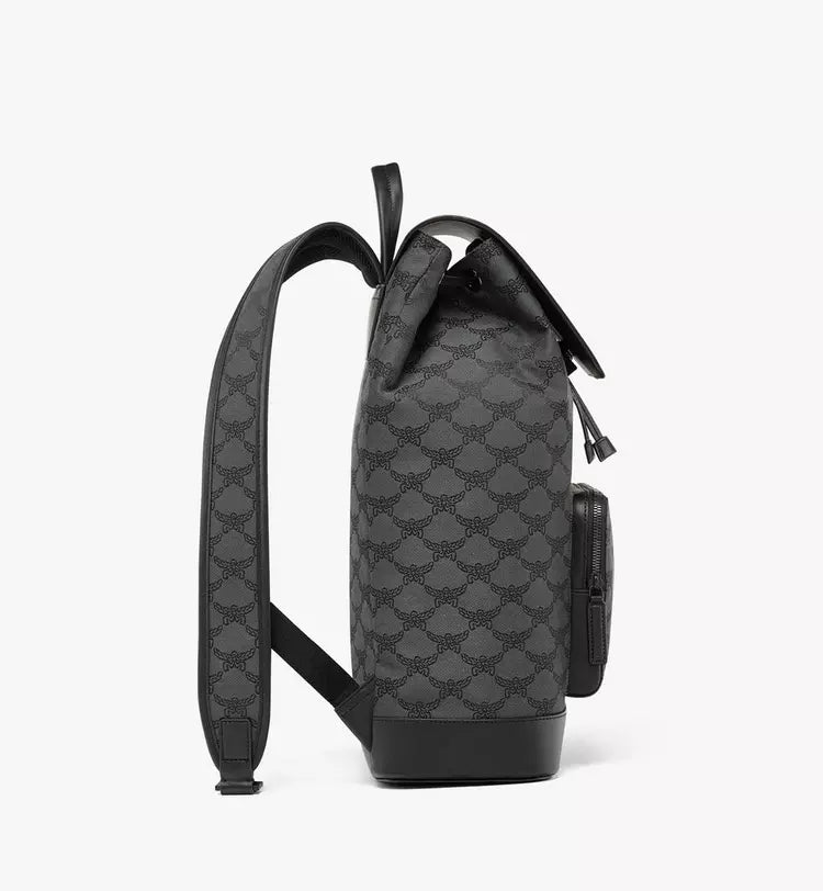 MCM HIMMEL DRAWSTRING BACKPACK IN LAURETOS JACQUARD