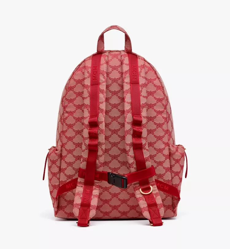 MCM HIMMEL BACKPACK IN LAURETOS JACQUARD 4