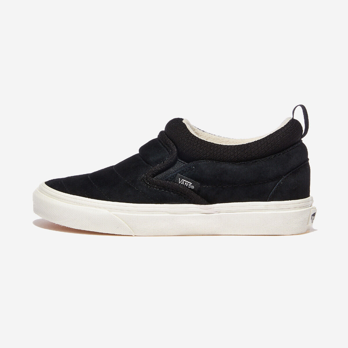 Vans Cozy Knit Slip-on Mid Skate Sneakers Shoes Black VN0009QUBM8