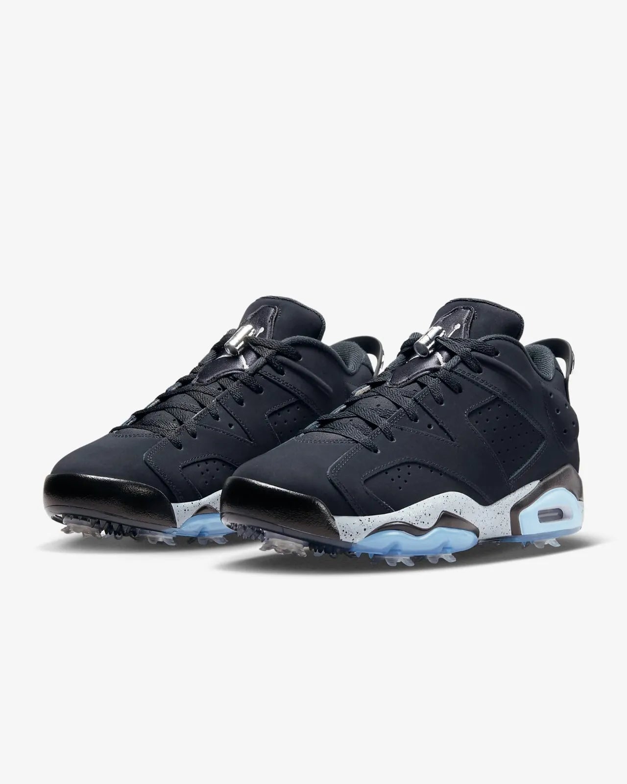 Nike Jordan Retro 6 G NRG Golf Shoes Sneakers Black/Silver FD0204-001 7