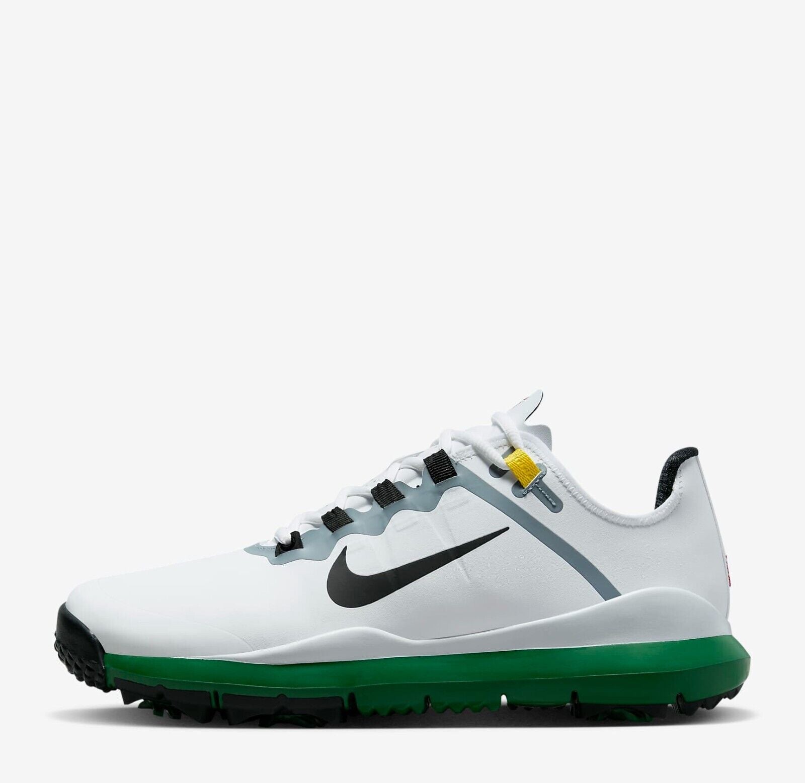 Nike Tiger Woods '13 Wide Golf Sneakers White/Pine Green DR5753-100 01