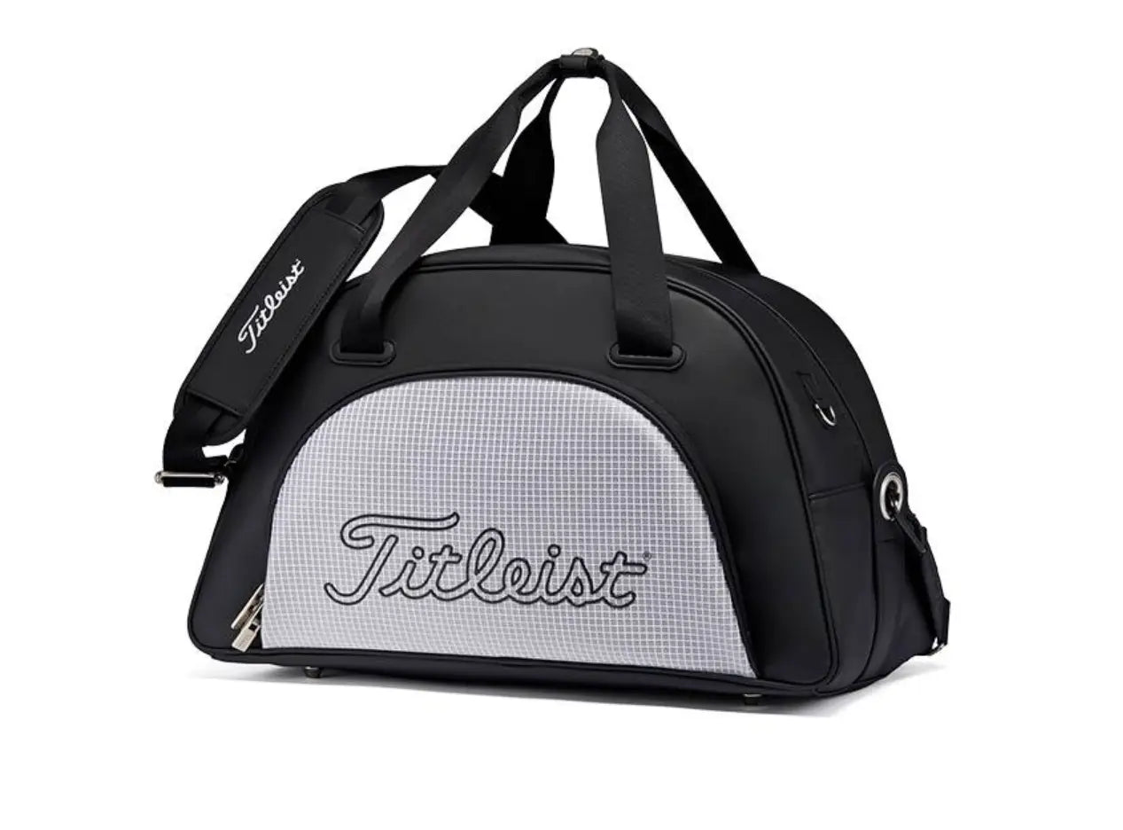 Titleist Women's Lightweight Boston Bag Black/White Color Authentic