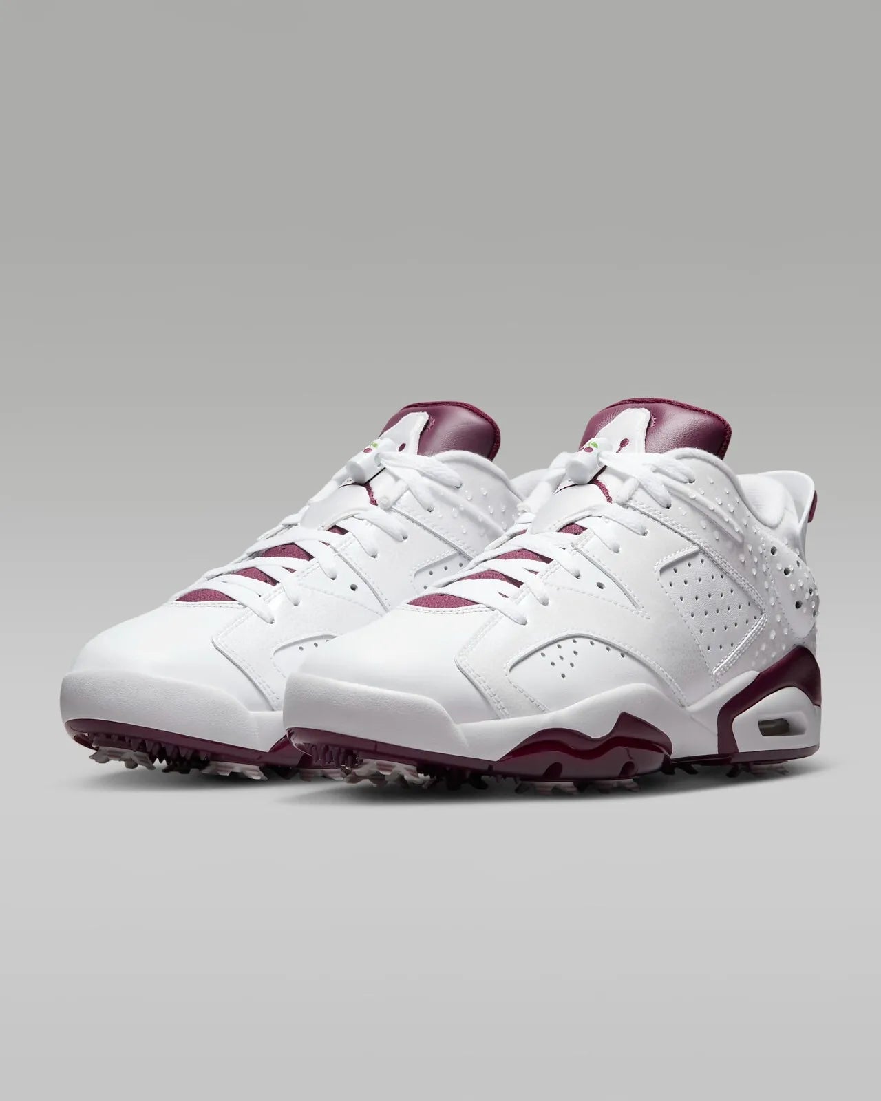 Nike Jordan Retro 6 G NRG Golf Shoes Sneakers White/Bordeaux DV6796-116 4