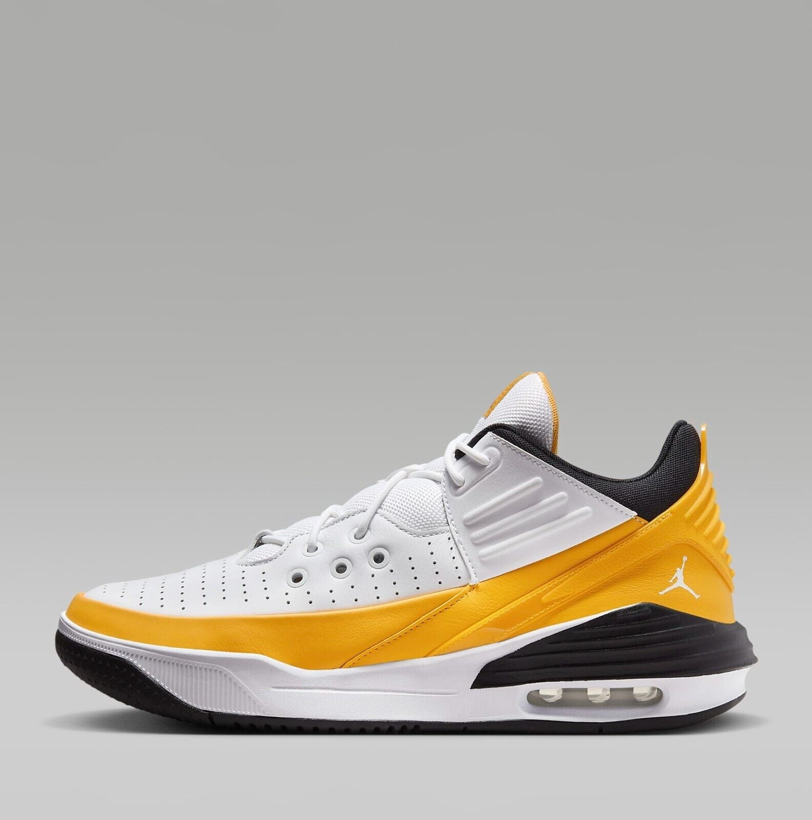 Nike Jordan Max Aura 5 Shoe Sneakers Yellow Ocher/White/Black DZ4353-701