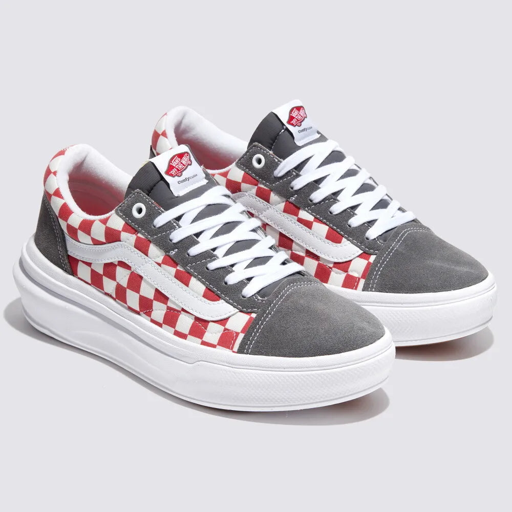 Vans ComfyCush Checkerboard Old Skool Overt CC Skate Shoes VN000BWALN4 2