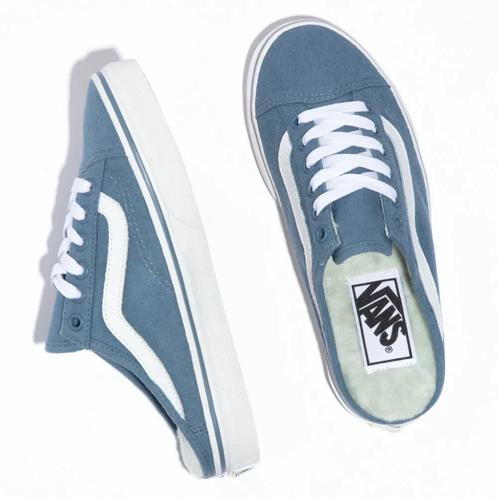 Vans Sherpa Style 36 Mule Skate Shoes Sneakers Blue Fusion 3