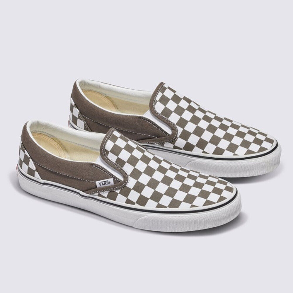 Vans Color Theory Checkerboard Slip-on Sneakers Bungee Cord VN000BVZ9JC