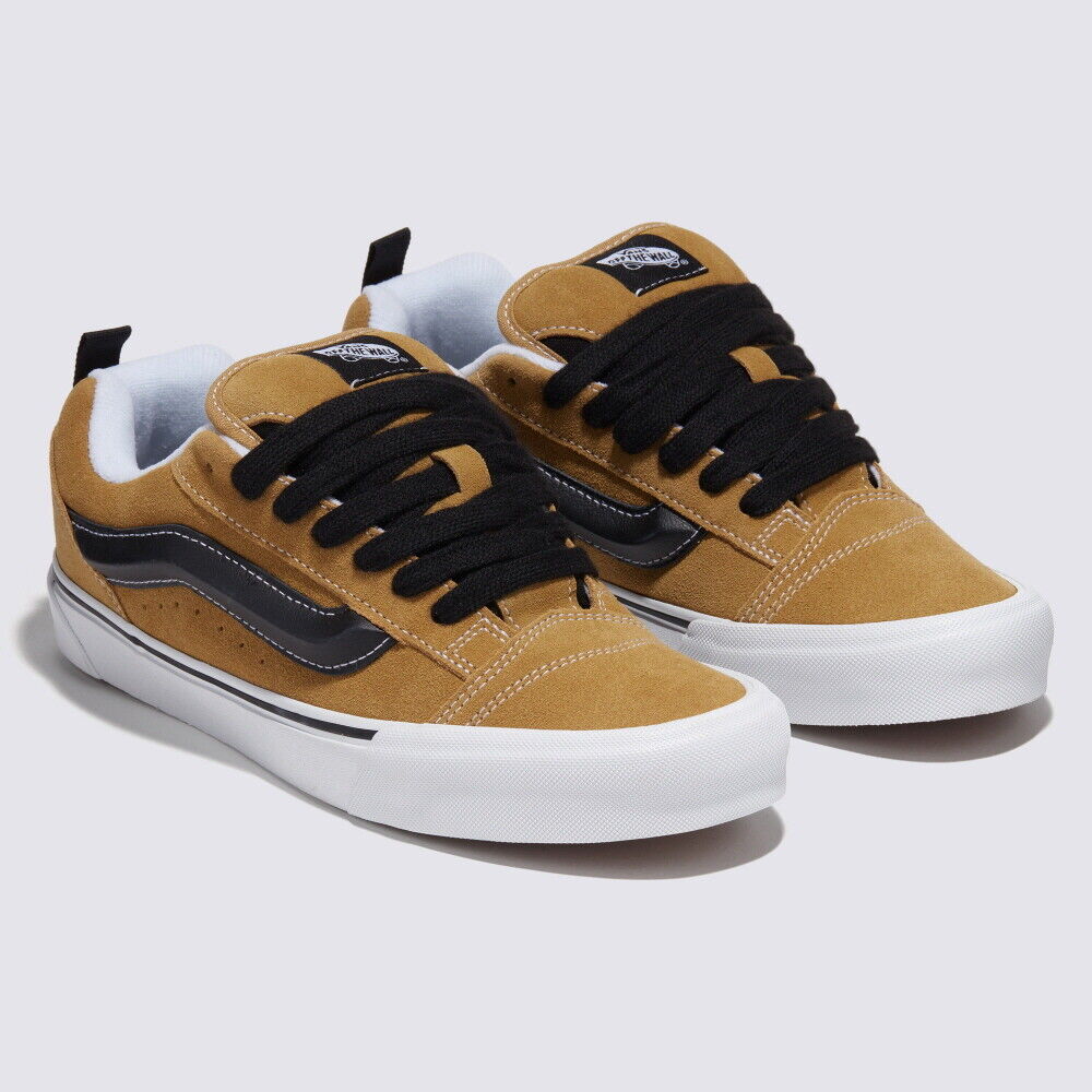 Vans Suede Knu Skool Skate Sneakers Shoes Antelope VN0009QC5QJ