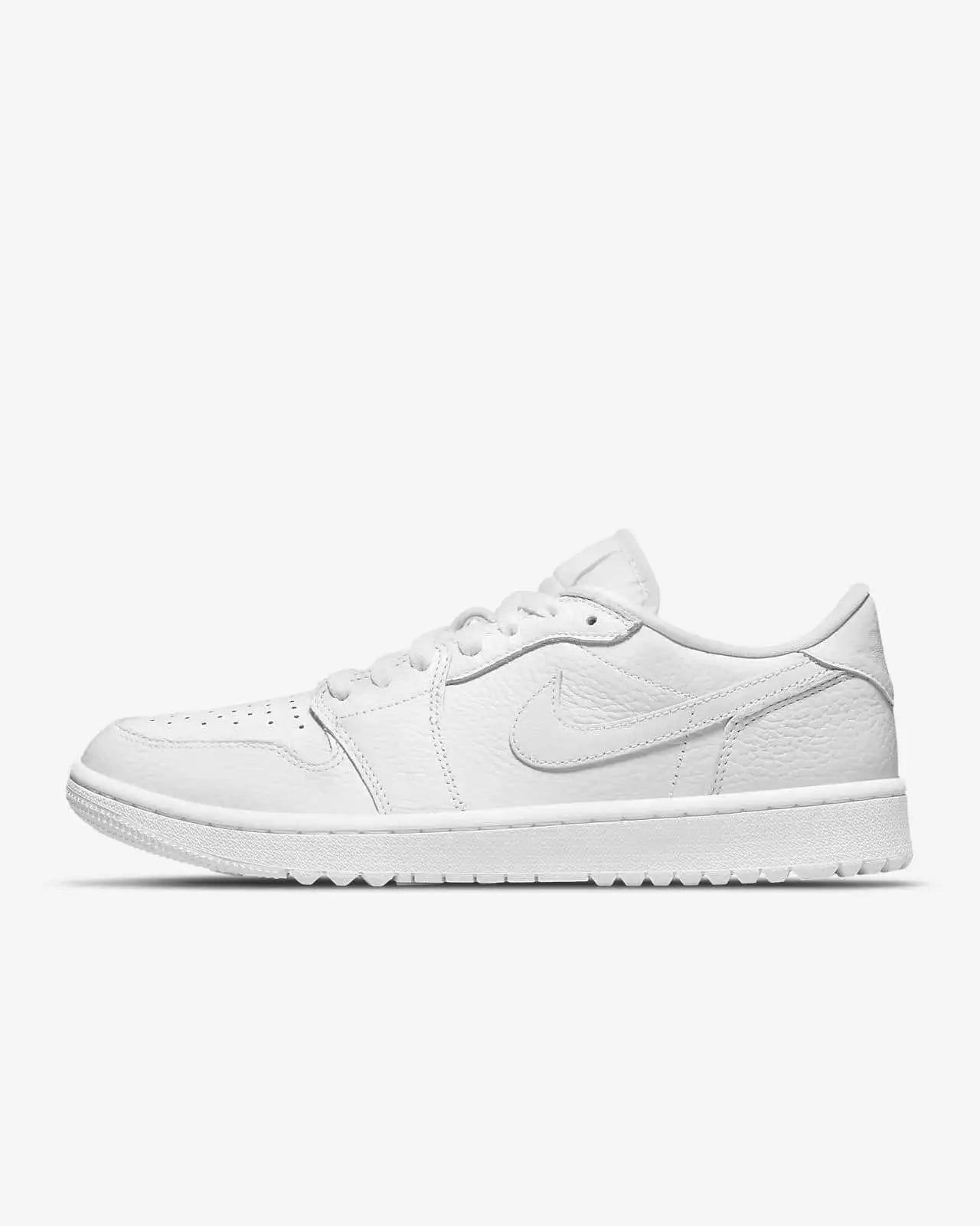 Nike Air Jordan 1 Low G Golf Shoes Sneakers White/White DD9315-101