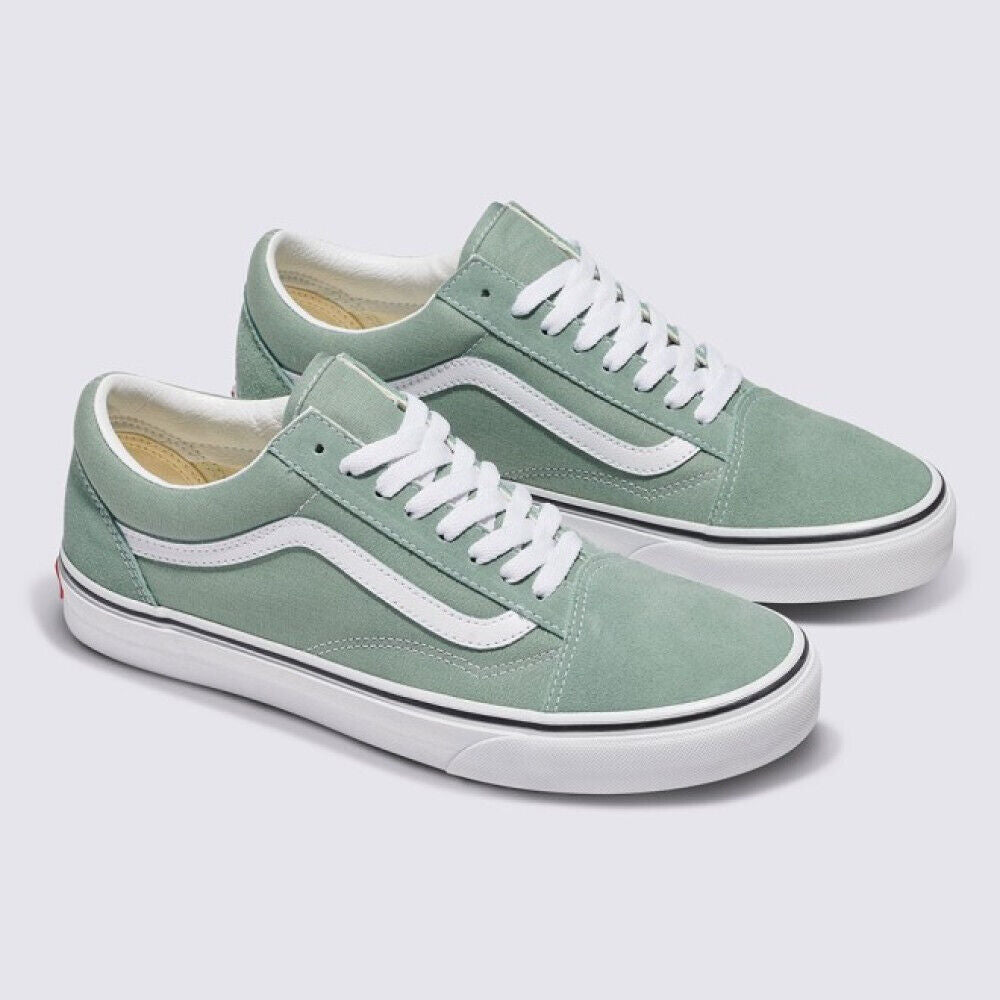 Vans Color Theory Old Skool Skate Sneakers Iceberg Green VN0005UFCJL 2