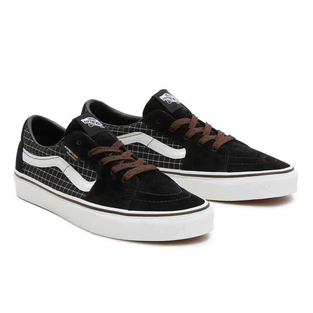 Vans Cordura SK8-Low Skate Sneakers Shoes Black VN0009QRBLA