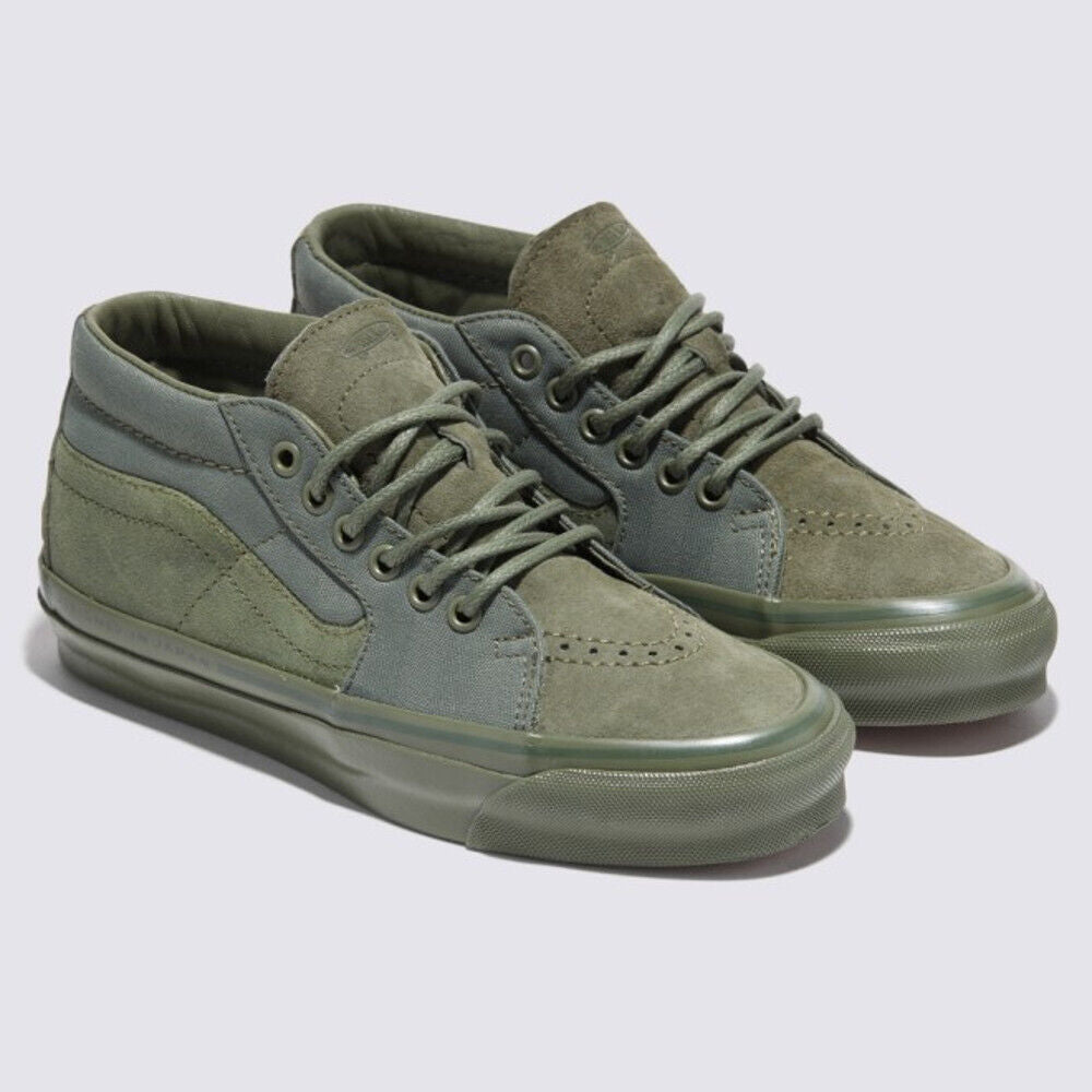 Vans SK8-Mid Reissue 83 MG LX Skate Sneakers Shoes Olivine VN000E7JAMB 1