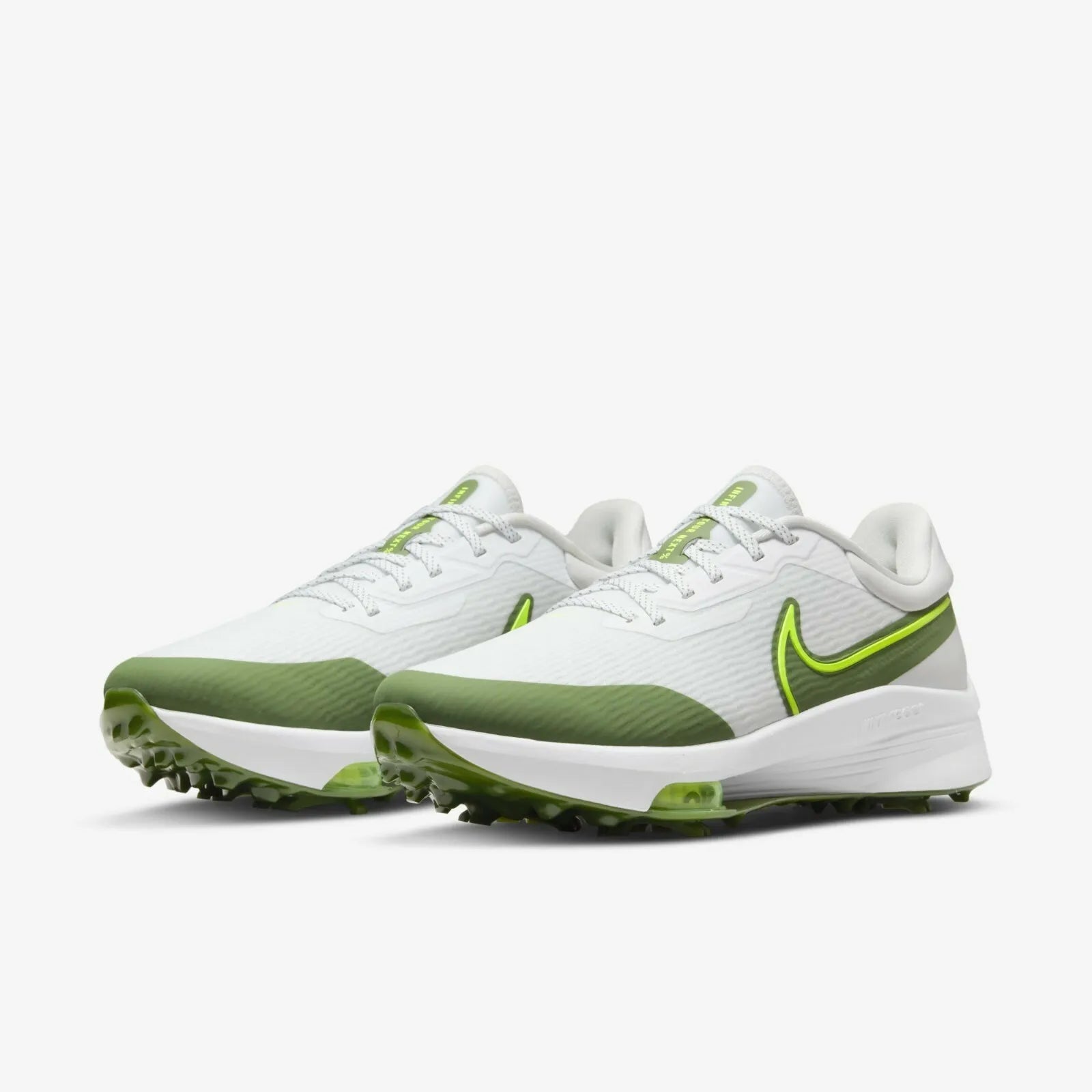 Nike Air Zoom Infinity Tour Next % Golf Shoes White/Treeline DM8446-173