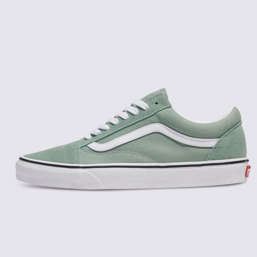 Vans Color Theory Old Skool Skate Sneakers Iceberg Green VN0005UFCJL