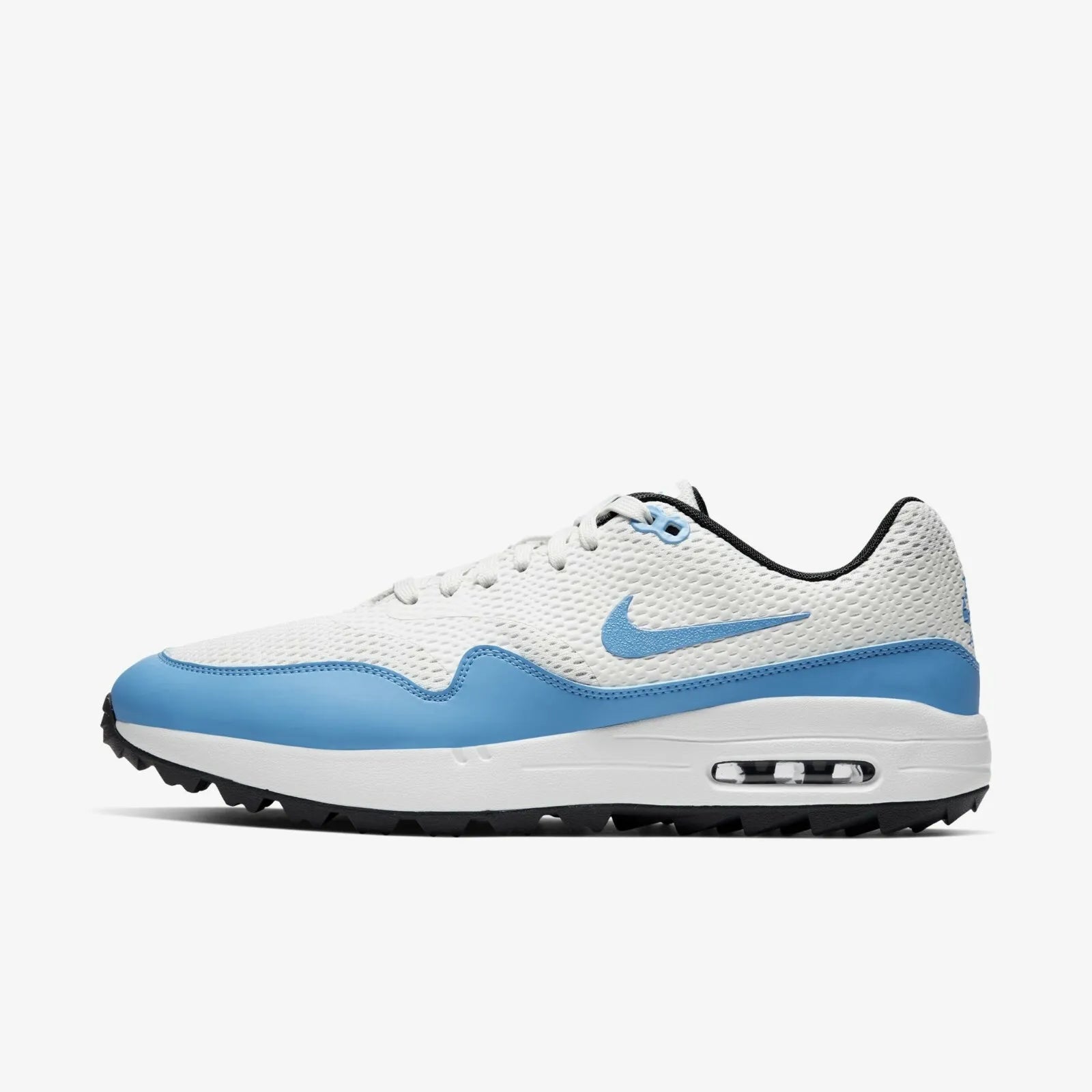 Nike Air Max 1 G Golf Shoes Men's Sneakers White/University Blue CI7576-101