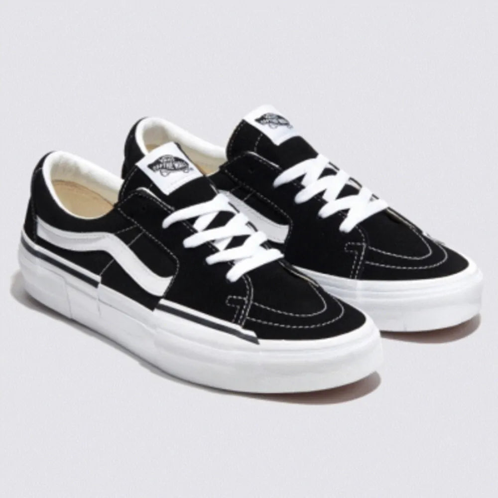 Vans Reconstruct SK8-Low Rearrange Skate Sneakers Black VN000CRNBA2