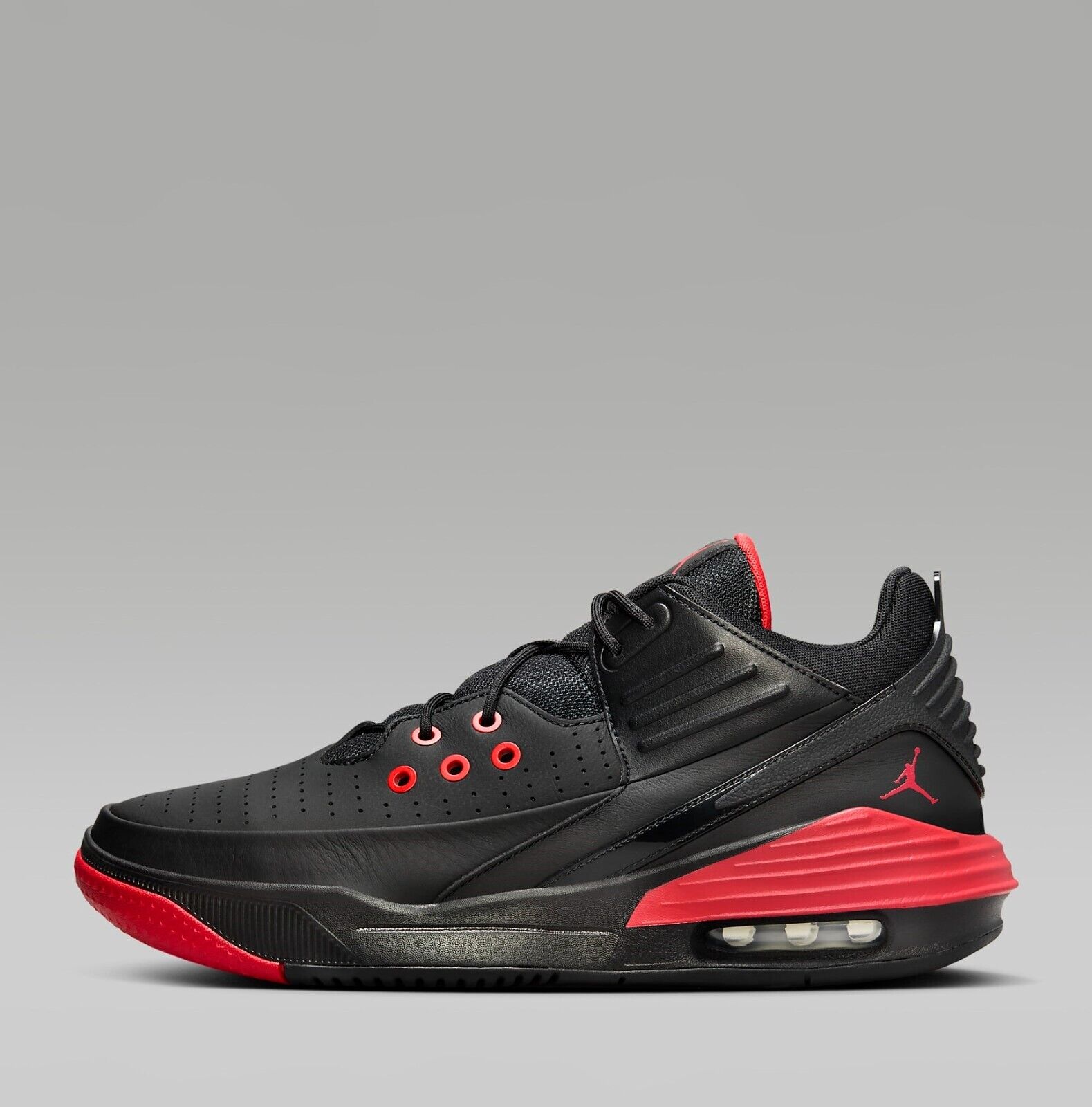 Nike Jordan Max Aura 5 Shoes Sneakers Black/University Red DZ4353-006