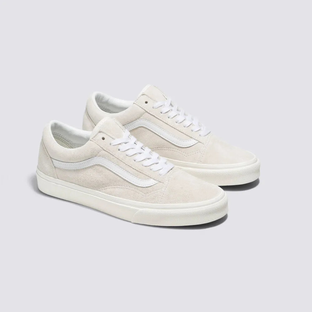 Vans Pig Suede Old Skool Skate Sneakers Shoes Blanc De Blanc VN0005UFJVY