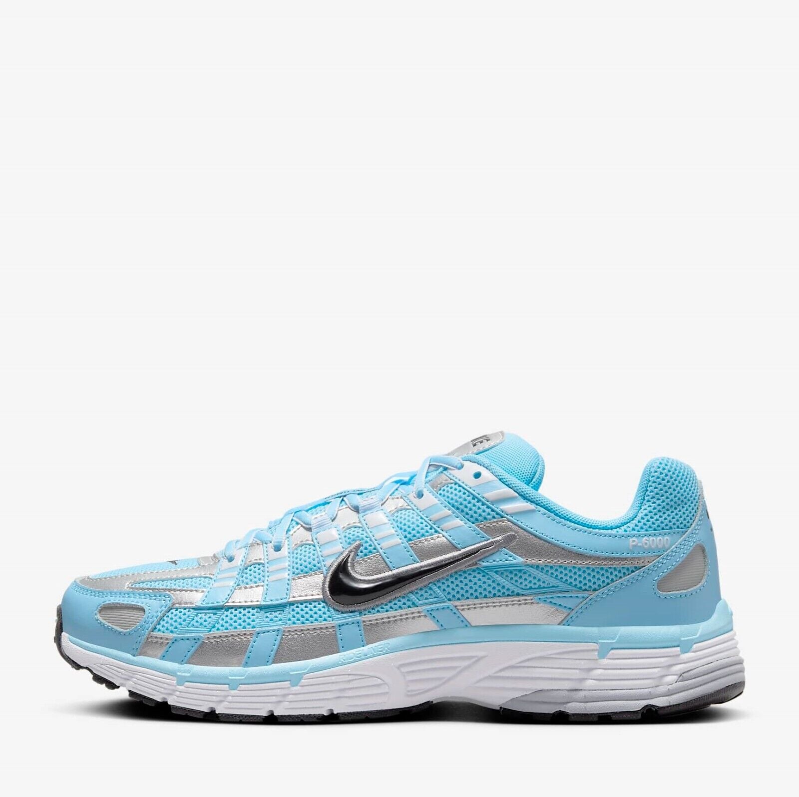 Nike P-6000 Shoes Sneakers Aquarius Blue/Metallic Silver CD6404-401