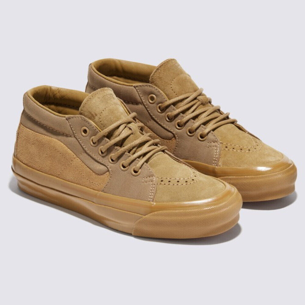 Vans SK8-Mid Reissue 83 MG LX Skate Sneakers Shoes Antelope VN000E7J5QJ 2