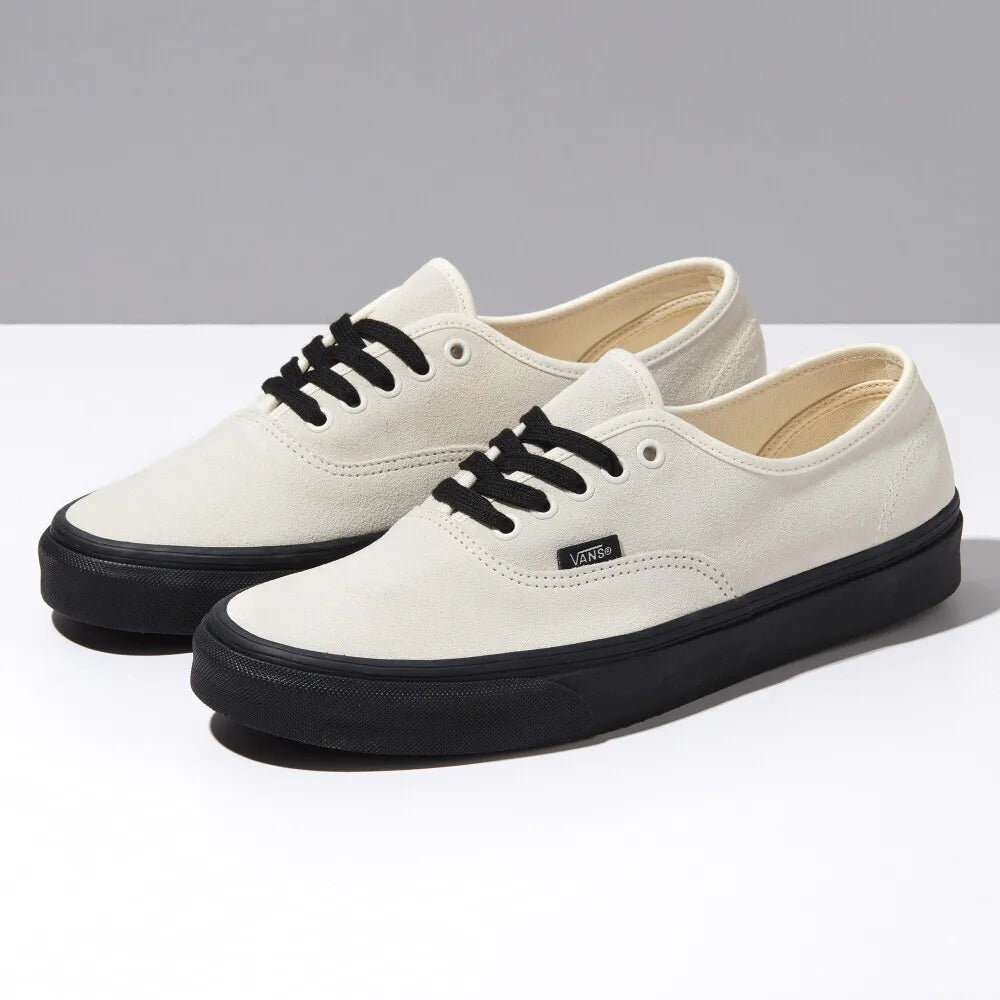 Vans Suede Authentic Skate Shoes Sneakers Marshmallow/Black VN0A5JMPKIG 2