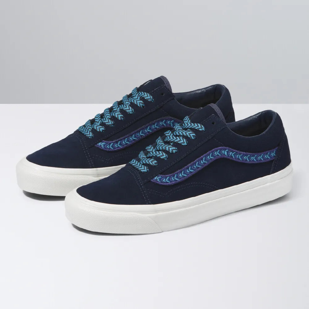 Vans Anaheim Camp Bracelet Old Skool 36 DX Skate Shoes Navy VN0A54F3B66 3