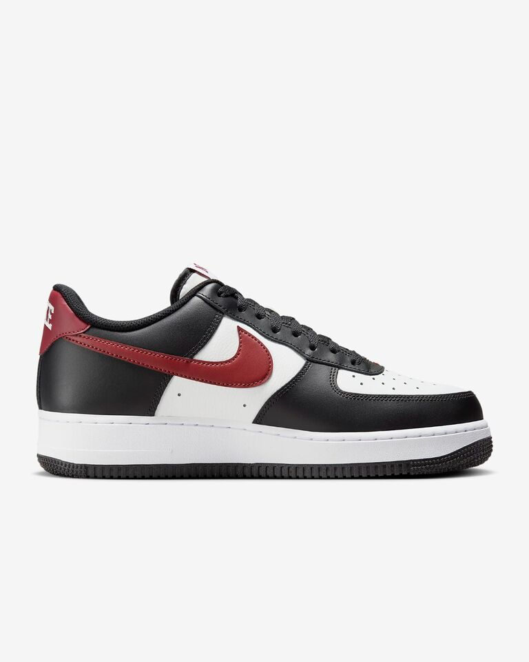 Nike Air Force 1 '07 Sneakers Black/Summit White/Red FZ4615-001 07