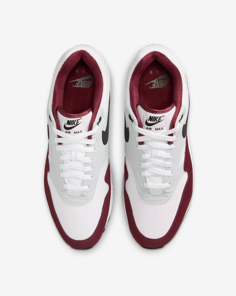 Nike Air Max 1 Sneakers White/Dark Team Red FD9082-106 06