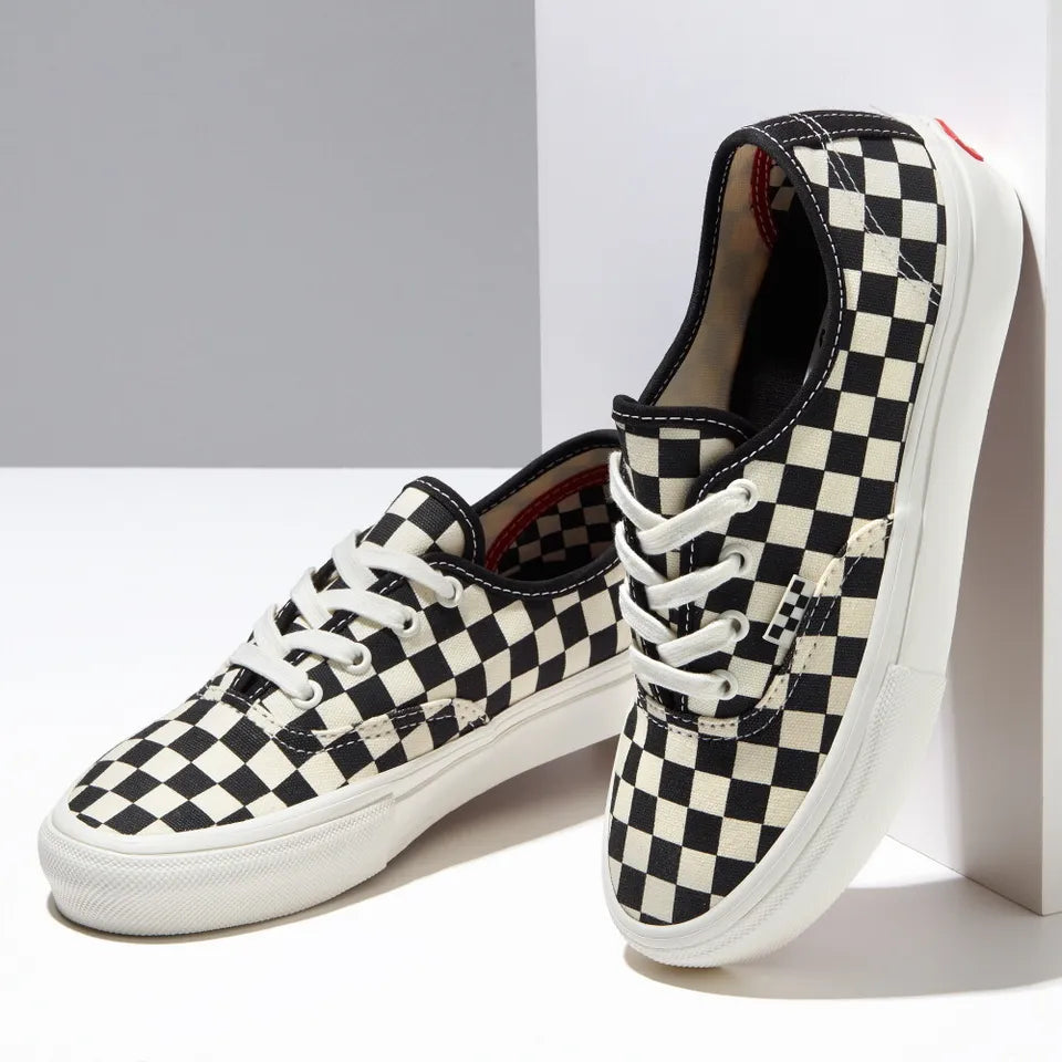 Vans Checkerboard Authentic Skate Shoes Sneakers Marshmallow VN0A5FC8FS8 4