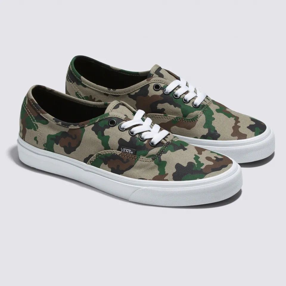 Vans Camo Authentic Skate Shoes Sneakers Olive/White VN0A5JMPY33 2