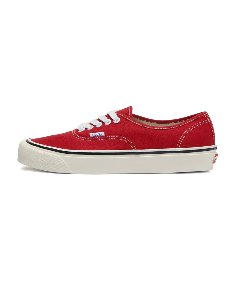 Vans Anaheim Authentic 44 DX Skate Shoes Sneakers Racing Red VN0A38ENMR9