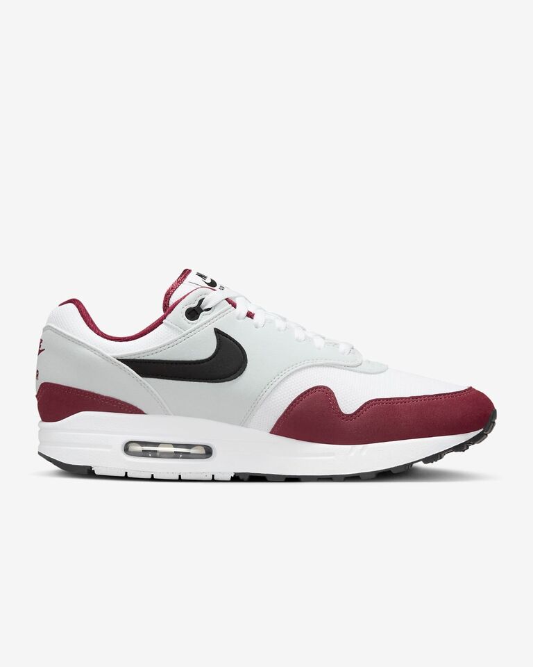 Nike Air Max 1 Sneakers White/Dark Team Red FD9082-106 07