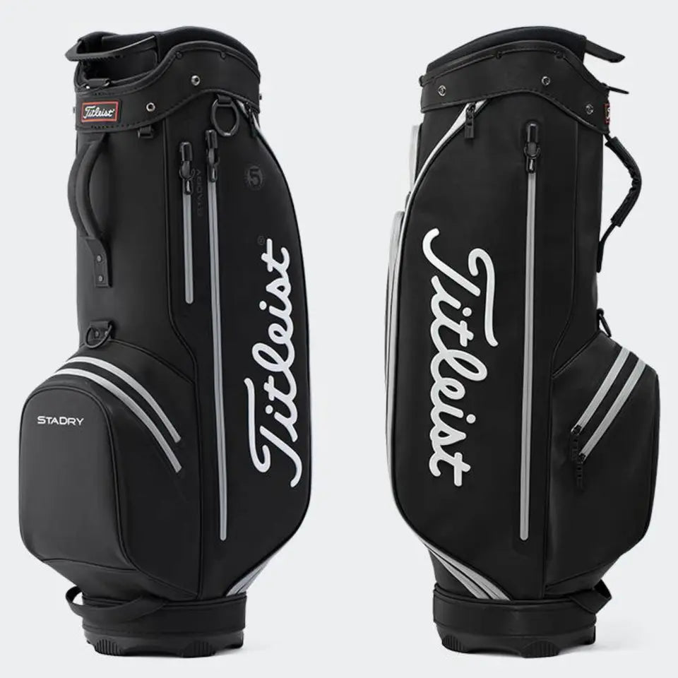 Titleist Elite Performance 5 StaDry Cart Bag Black/Gray Color Authentic